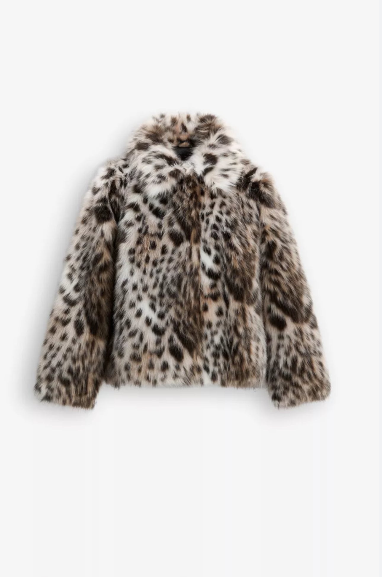 Leopard Faux Fur Jacket